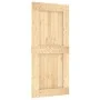 Puerta corredera con herrajes madera maciza de pino 95x210 cm de , Puertas - Ref: Foro24-3332746, Precio: 210,71 €, Descuento: %