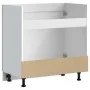 Mueble bajo para fregadero Kalmar roble artesanal 80x46x81,5 cm de , Armarios de cocina - Ref: Foro24-853456, Precio: 75,00 €...