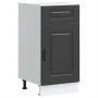 Mueble bajo de cocina Kalmar madera de ingeniería negra de , Armarios de cocina - Ref: Foro24-853468, Precio: 94,07 €, Descue...