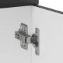 Mueble bajo de cocina Kalmar madera de ingeniería negra de , Armarios de cocina - Ref: Foro24-853468, Precio: 94,07 €, Descue...