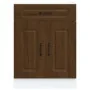 Mueble bajo de cocina Kalmar madera ingeniería de roble marrón von , Küchenschränke - Ref: Foro24-853494, Preis: 89,06 €, Rab...