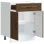 Mueble bajo de cocina Kalmar madera ingeniería de roble marrón von , Küchenschränke - Ref: Foro24-853494, Preis: 89,06 €, Rab...