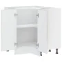 Mueble bajo esquinero de cocina Kalmar gris hormigón von , Küchenschränke - Ref: Foro24-853511, Preis: 101,42 €, Rabatt: %