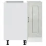 Mueble bajo esquinero de cocina Kalmar gris hormigón von , Küchenschränke - Ref: Foro24-853511, Preis: 101,42 €, Rabatt: %
