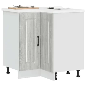 Mueble de cocina esquina Kalmar gris sonoma madera ingeniería von , Küchenschränke - Ref: Foro24-853513, Preis: 101,42 €, Rab...