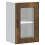 Armario pared cocina puerta de cristal Kalmar roble ahumado von , Küchenschränke - Ref: Foro24-853532, Preis: 55,97 €, Rabatt: %