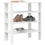 Mueble zapatero madera contrachapada blanco 61x32x70 cm by , Shoe racks and shoe organizers - Ref: Foro24-859842, Price: 42,7...