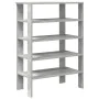 Mueble zapatero madera contrachapada gris hormigón 61x32x87,5cm by , Shoe racks and shoe organizers - Ref: Foro24-859854, Pri...