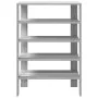 Mueble zapatero madera contrachapada gris sonoma 61x32x87,5 cm von , Schuhregale und Schuhorganisatoren - Ref: Foro24-859856,...