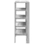 Mueble zapatero madera contrachapada gris sonoma 61x32x87,5 cm von , Schuhregale und Schuhorganisatoren - Ref: Foro24-859856,...