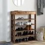 Mueble zapatero madera contrachapada madera vieja 80x30x98 cm de , Zapateros y organizadores de calzado - Ref: Foro24-859939,...