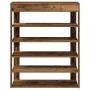Mueble zapatero madera contrachapada madera vieja 80x30x98 cm de , Zapateros y organizadores de calzado - Ref: Foro24-859939,...