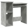 Escritorio con estantes contrachapada hormigón 84x40x78 cm von , Schreibtische - Ref: Foro24-860448, Preis: 67,09 €, Rabatt: %