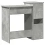 Escritorio con estantes contrachapada hormigón 84x40x78 cm von , Schreibtische - Ref: Foro24-860448, Preis: 67,09 €, Rabatt: %