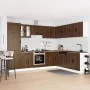 Mueble cocina Porto roble marrón 14 pzas madera contrachapada by , Kitchen cabinets - Ref: Foro24-3314998, Price: 992,03 €, D...