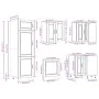 Mueble cocina Porto roble marrón 14 pzas madera contrachapada by , Kitchen cabinets - Ref: Foro24-3314998, Price: 992,03 €, D...