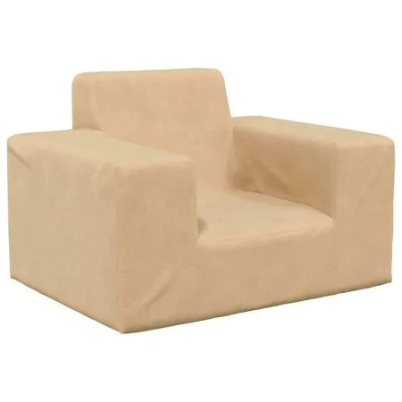 Sofá para niños felpa suave color crema by , Baby and Toddler Furniture - Ref: Foro24-4104775, Price: 28,83 €, Discount: %