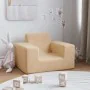 Sofá para niños felpa suave color crema by , Baby and Toddler Furniture - Ref: Foro24-4104775, Price: 28,83 €, Discount: %