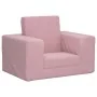 Sofá cama para niños felpa suave rosa by , Baby and Toddler Furniture - Ref: Foro24-4104789, Price: 35,62 €, Discount: %