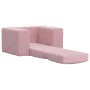 Sofá cama para niños felpa suave rosa by , Baby and Toddler Furniture - Ref: Foro24-4104789, Price: 35,62 €, Discount: %