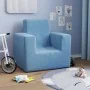 Sofá para niños felpa suave azul by , Baby and Toddler Furniture - Ref: Foro24-4104794, Price: 35,67 €, Discount: %