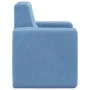 Sofá para niños felpa suave azul by , Baby and Toddler Furniture - Ref: Foro24-4104794, Price: 35,67 €, Discount: %