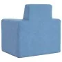 Sofá para niños felpa suave azul by , Baby and Toddler Furniture - Ref: Foro24-4104794, Price: 35,67 €, Discount: %