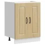 Mueble bajo para fregadero Kalmar roble sonoma 60x46x81,5 cm von , Küchenschränke - Ref: Foro24-853440, Preis: 75,07 €, Rabat...