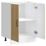 Mueble bajo para fregadero Kalmar roble sonoma 60x46x81,5 cm von , Küchenschränke - Ref: Foro24-853440, Preis: 75,07 €, Rabat...