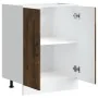 Mueble bajo para fregadero Kalmar roble ahumado 60x46x81,5 cm von , Küchenschränke - Ref: Foro24-853442, Preis: 80,49 €, Raba...