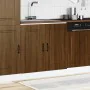 Mueble bajo para fregadero Kalmar roble marrón 80x46x81,5 cm von , Küchenschränke - Ref: Foro24-853454, Preis: 75,87 €, Rabat...