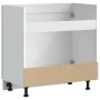 Mueble bajo para fregadero Kalmar roble marrón 80x46x81,5 cm von , Küchenschränke - Ref: Foro24-853454, Preis: 75,87 €, Rabat...