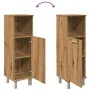Armario de baño madera contrachapada roble artisan 30x30x95 cm by , Bathroom furniture - Ref: Foro24-856138, Price: 56,60 €, ...