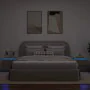 Mesitas de noche de pared con luces LED 2 unidades roble Sonoma von , TV-Möbel - Ref: Foro24-860216, Preis: 91,95 €, Rabatt: %