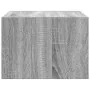 Mesita de noche de pared con luces LED gris Sonoma von , TV-Möbel - Ref: Foro24-860221, Preis: 54,89 €, Rabatt: %