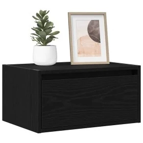 Mesitas de noche de pared con luces LED 2 unidades roble negro von , TV-Möbel - Ref: Foro24-860214, Preis: 97,78 €, Rabatt: %