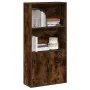 Estantería madera de ingeniería roble ahumado 60x24x120 cm von , Bücherregale und Regale - Ref: Foro24-860422, Preis: 75,07 €...