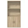 Estantería de madera de ingeniería roble sonoma 60x24x120 cm von , Bücherregale und Regale - Ref: Foro24-860420, Preis: 68,12...