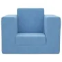 Sofá cama infantil felpa suave azul von , Baby- und Kleinkindmöbel - Ref: Foro24-4104806, Preis: 36,84 €, Rabatt: %