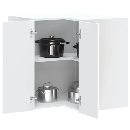 Armario cocina esquina de pared Kalmar madera ingeniería blanca von , Küchenschränke - Ref: Foro24-853617, Preis: 85,53 €, Ra...