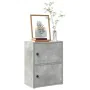 Estantería de madera de ingeniería gris hormigón 40x24x52 cm de , Librerías y estanterías - Ref: Foro24-860358, Precio: 40,03...