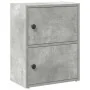 Estantería de madera de ingeniería gris hormigón 40x24x52 cm de , Librerías y estanterías - Ref: Foro24-860358, Precio: 40,03...