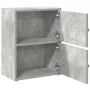 Estantería de madera de ingeniería gris hormigón 40x24x52 cm de , Librerías y estanterías - Ref: Foro24-860358, Precio: 40,03...