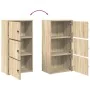 Estantería de madera de ingeniería roble sonoma 40x24x77 cm de , Librerías y estanterías - Ref: Foro24-860366, Precio: 59,57 ...