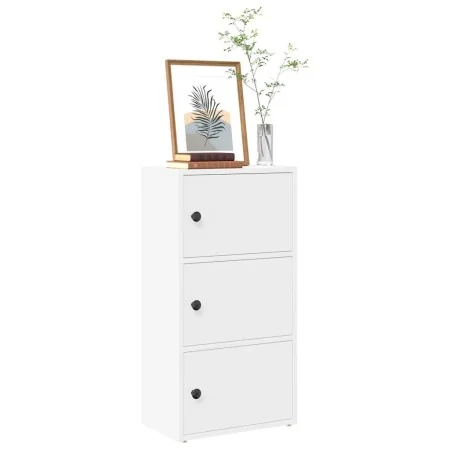 Estantería de madera de ingeniería blanca 40x24x77 cm von , Bücherregale und Regale - Ref: Foro24-860364, Preis: 55,12 €, Rab...