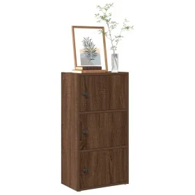 Estantería de madera de ingeniería marrón roble 40x24x77 cm von , Bücherregale und Regale - Ref: Foro24-860370, Preis: 50,98 ...