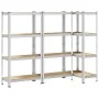 Estantes de almacenamiento de 4 capas 3 uds von , Industrieregale - Ref: Foro24-3307578, Preis: 92,96 €, Rabatt: %