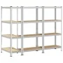 Estantes de almacenamiento de 4 capas 3 uds von , Industrieregale - Ref: Foro24-3307578, Preis: 92,96 €, Rabatt: %