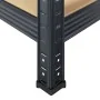 Estantes resistentes 5capas 2uds madera contrachapada antracita by , Industrial shelving - Ref: Foro24-3307599, Price: 119,81...