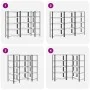 Estantes resistentes 5capas 3uds madera contrachapada antracita by , Industrial shelving - Ref: Foro24-3307600, Price: 177,66...